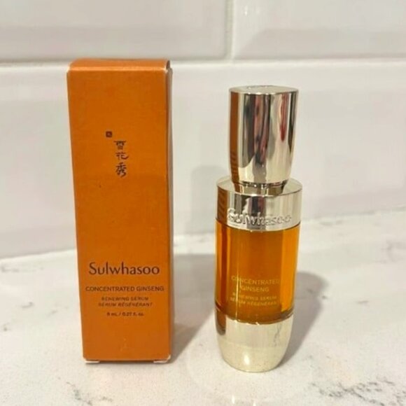 Sulwhasoo Other - 🔥3/$30 NIB Sulwhasoo Concentrated Ginseng Renewing Serum Deluxe Travel Size 8ml
